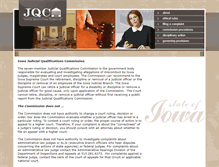 Tablet Screenshot of iowajqc.gov